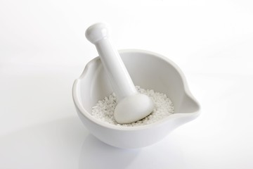 Mortar with granules