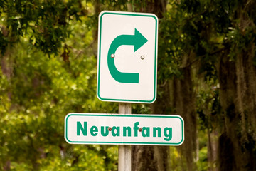 Schild 273 - Neuanfang