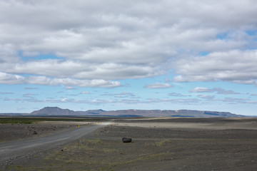 Open landscape in Iceland