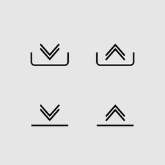 Download and upload vector design