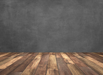 blackboard with wooden underground