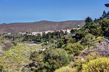 View of Agueimes, Gran Canaria, Canary Islands, Spain, Europe