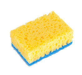 Yellow Household Cleaning Sponge for Cleaning