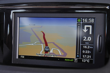 Navigationsgerät (unterwegs nach Westerland)