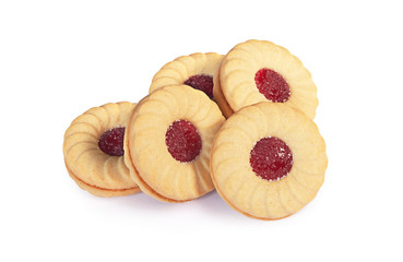 Biscuits with jam