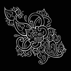 Paisley Ethnic ornament.