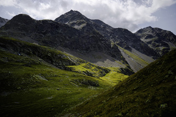 Südtiroler Alpenlandschaft im Sarntal