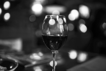 Dinner on the table in a cafe