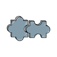 puzzle   vector illustration