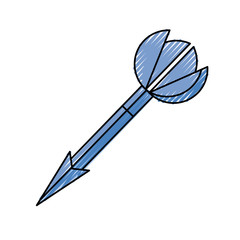 dart target vector illustration
