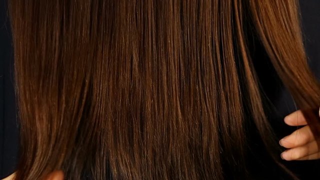 Dead hair Ends. Hairstyle and restoration.