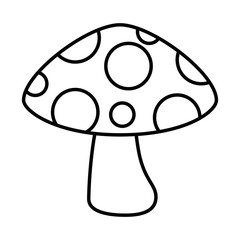 pixelated game mushroom icon