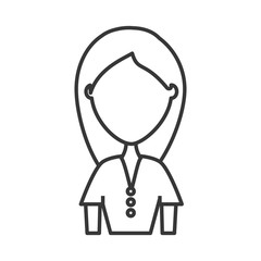 avatar businesswoman icon