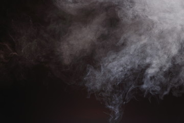 Abstract Smoke Clouds, All Movement Blurred, intention out of focus