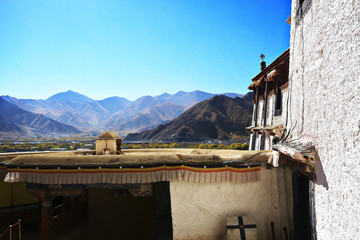 city view in Tibet china