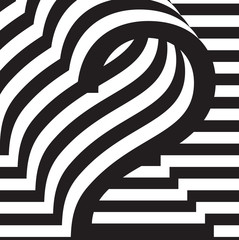 number 2 design template