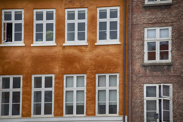 Obraz premium copenaghen - building facade in nyhavn