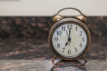 Old bell alarm clock