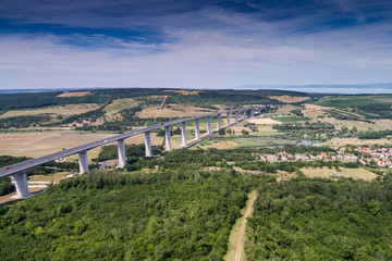 Viaduct of Koroshegy  in Hungary