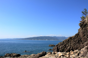 大山岬からの眺望（高知県安芸市）