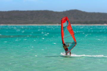 Men's windsurfer