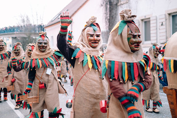 fastnacht umzug jeck braun 3