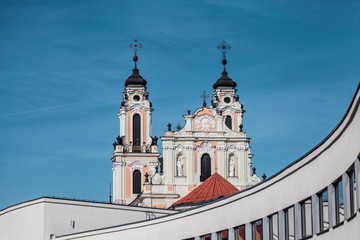 Fototapeta premium Church in the Old Town