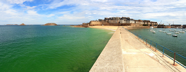 Panoramique de Saint-Malo