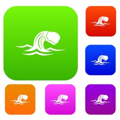 Foamy wave set collection