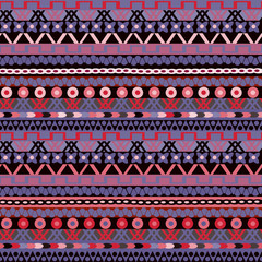Ethnic seamless pattern, vector. Ideal for fabric, surface decor, background and more