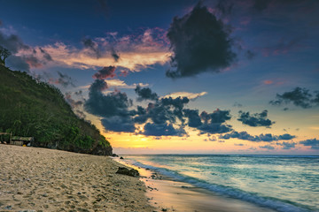 Morning on the beach