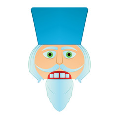 Nutcracker soldier face