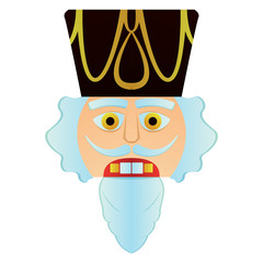 Nutcracker soldier face