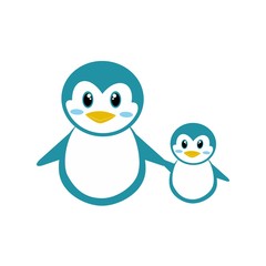 penguins logo vector