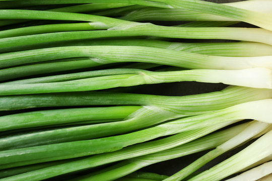 Green onion as background