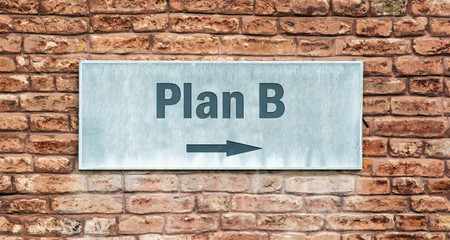 Schild 225 - Plan B
