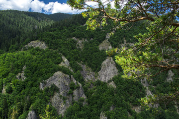 The Canyon of waterfalls