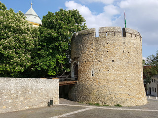 Fort tower Barbacan Pecs Hungary