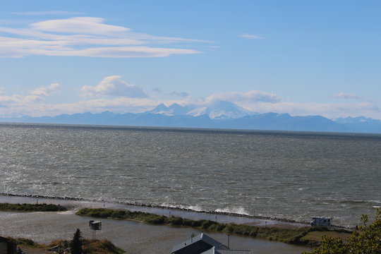 Blick auf Mount Iliamna