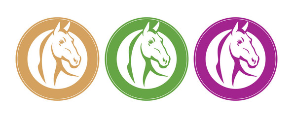 Horse emblem © master24