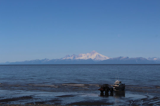 Blick auf Mount Iliamna