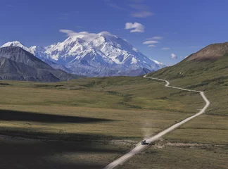 Crédence en verre imprimé Denali Parc national Denali (Mont McKinley), Alaska, États-Unis
