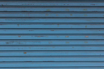 Corrugated metal sheet,Slide door ,Roller shutter texture.