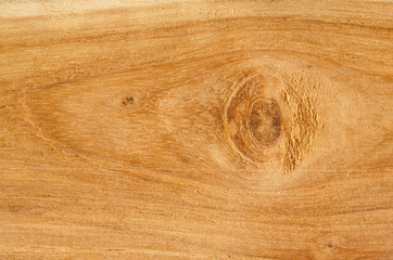 Wood grain texture of old tree stump with cracks in brown tone for background