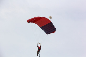 descente avec la voile
