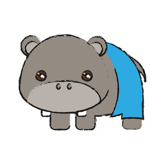 Naklejka premium cute animals design