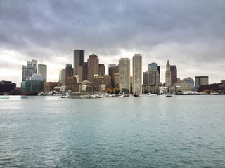 Fototapeta premium Boston Skyline