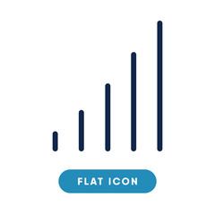 Wifi vector icon, wireless symbol. Modern, simple flat vector illustration for web site or mobile app