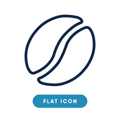 Coffee vector icon, caffeine symbol. Modern, simple flat vector illustration for web site or mobile app