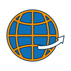 global sphere icon